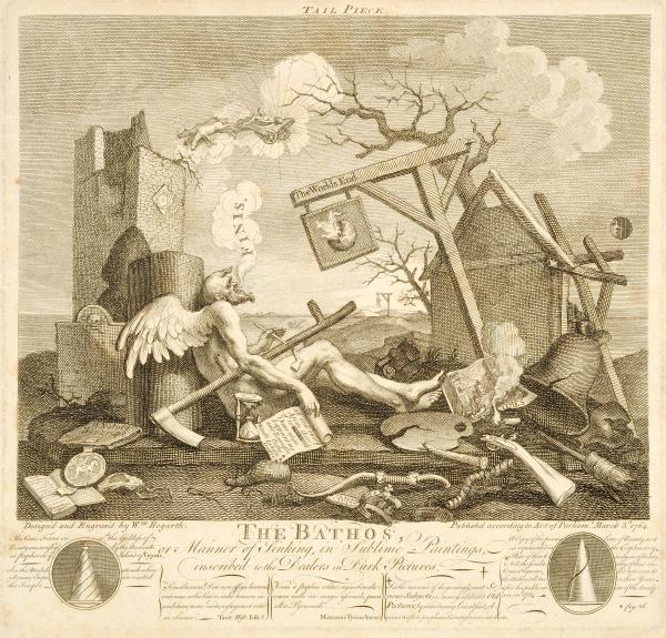 Tail-Piece, or The Bathos by William Hogarth