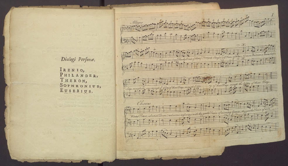 1st Chorus from “A Dialogue on Peace.”