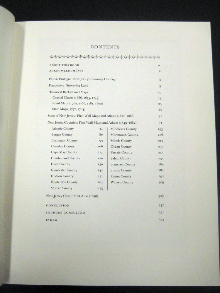 Table of contents