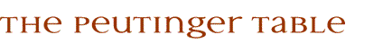 The Peutinger Table